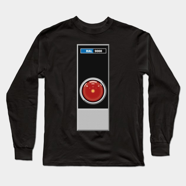 HAL-9000 Long Sleeve T-Shirt by GillianVandewyer